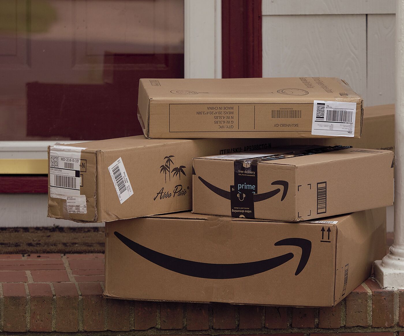 Amazon boxes